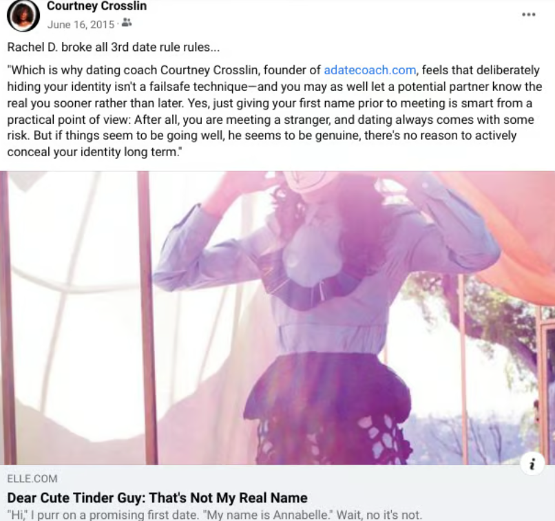 elle magazine — courtney crosslin