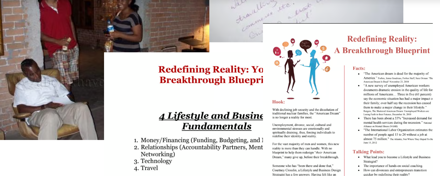 redefining reality workshop slides
