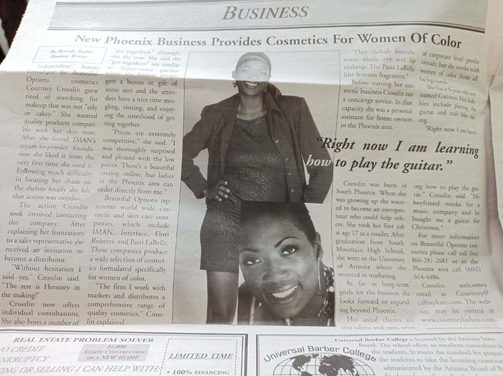 phoenix press — courtney crosslin